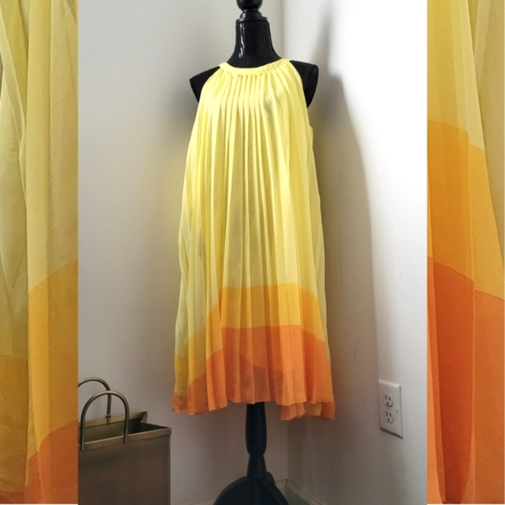 Pleated Dress
